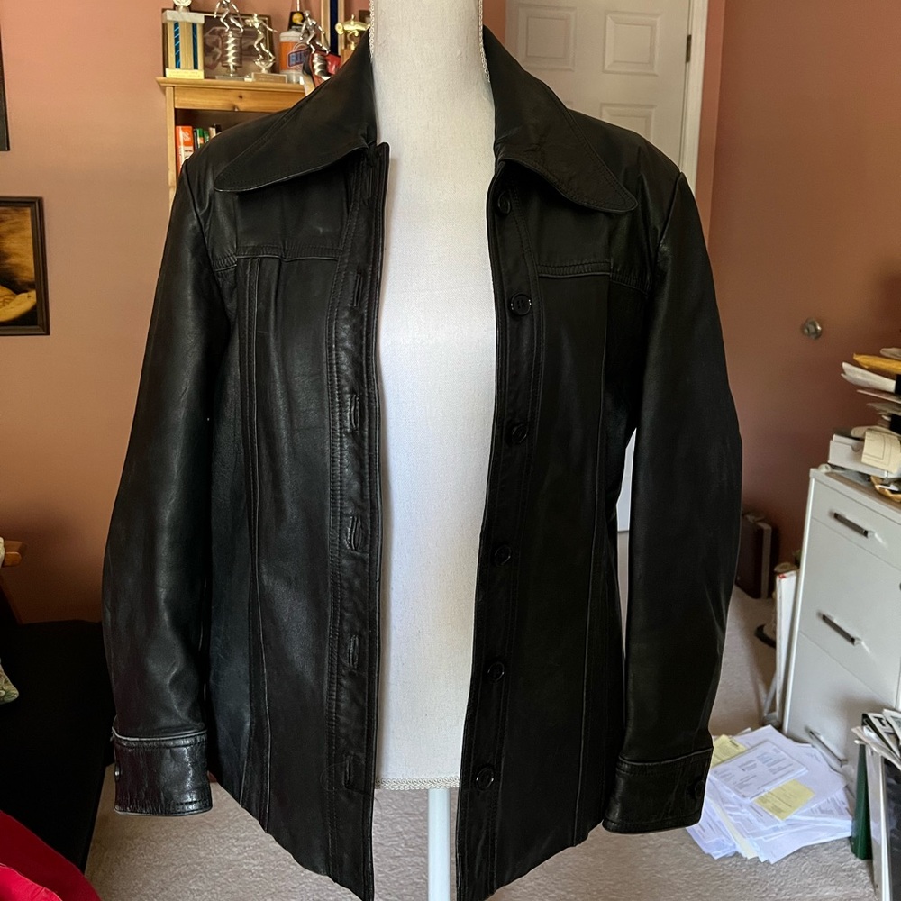 Genuine leather jacket
